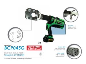 Hidrolik Kesme Aleti Tabanca Giyotin Tipi BCP045G